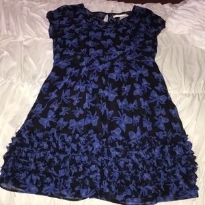 Lauren Conrad Black and blue dress